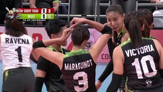 Jho Maraguinot SHINES for Nxled vs Chery Tiggo 🌟  2024 PVL ALLFILIPINO CONFERENCE [upl. by Irik]