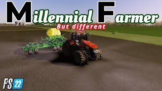 Millennial Farmer Farming Simulator 22  Trying to sell dry corn  5 [upl. by Ahsiki]