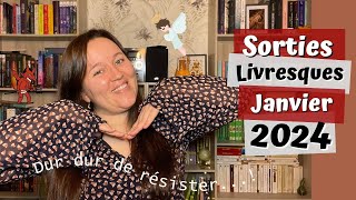 📚 Sorties Livresques Janvier 2024  vous pensiez pouvoir économiser en 2024 😈😇 [upl. by Leviralc689]