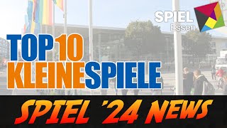 SPIEL 24  Top 10 Kartenspiele Partyspiele und kleine Brettspiele [upl. by Dalury]