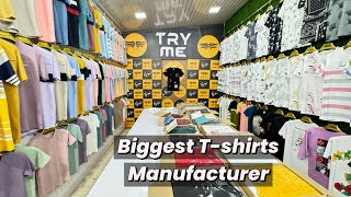 Mumbai Tshirts Manufacturer  Tshirts wholesale market  Try me [upl. by Fital]