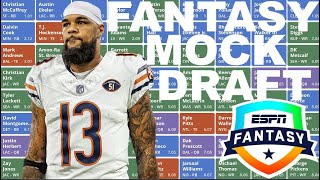 2024 Fantasy Football Mock Draft  10Team PPR  4th Pick [upl. by Callery]