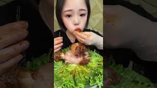 🔥🍽️ ASMR MUKBANG Deliciously Crispy 삼겹살 amp Satisfying Crunchy Bites 🎧🥓🌶️ foodie koreanflavours [upl. by Ginni]