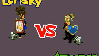 Dofus MON PLUS BEAU COMBAT contre un sram grade 9 Azeenaa [upl. by Enoval75]