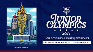 2024 Junior Olympics Session 3 16U Boys Platinum Division Highlights [upl. by Litha321]