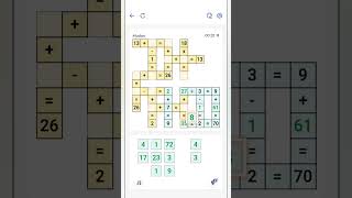 Cross Math Level Mudah math shortmathvideo mathvideo [upl. by Ativ]