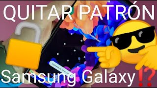 📱👉🔓 Como DESBLOQUEAR un SAMSUNG GALAXY PIN PATRÓN CONTRASEÑA y HUELLA DIGITAL [upl. by Ialohcin411]