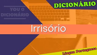 Irrisório [upl. by Normi]