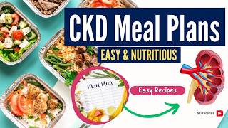 Sample Chronic Kidney Disease Meal Plans [upl. by Ahrendt14]