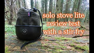 solo stove lite review and test  its Billy can and my personal addons [upl. by Brocklin]