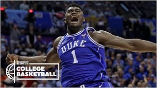 Zion Williamson scores 31 in Dukes win vs North Carolina  College Basketball Highlights [upl. by Johen696]