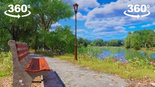 🌳 Escape to Serenity 360 VR Park Experience 🌊 [upl. by Norab671]