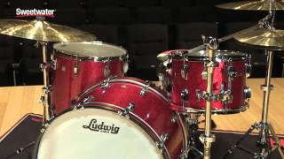 Ludwig Classic Maple 3piece Shell Pack Review by Sweetwater [upl. by Mackenie]