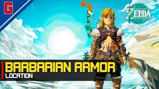 Zelda Tears Of The Kingdom  Barbarian Armor Location Miskos Treasure [upl. by Yvon962]