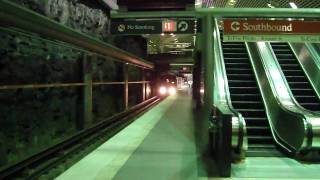 MARTA Arriving at the Peachtree Marta Station [upl. by Lauber]