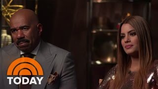 Steve Harvey And Miss Colombia Talk Miss Universe Mistake  TODAY [upl. by Erlandson]