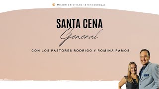 🔴 EN VIVO  SANTA CENA GENERAL  PASTOR RODRIGO RAMOS [upl. by Ellan236]