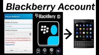 Blackberry Account Unlock Easy Solution  100 Working with BlackBerry Passport 2018 [upl. by Ilat]