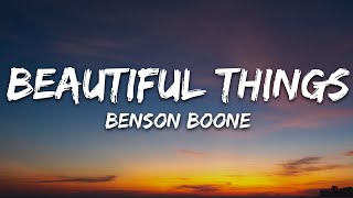 Benson Boone  Beautiful Things Lyrics [upl. by Nylanna]