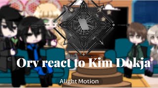 Orv react to Kim Dokja Part1 [upl. by Annaear]