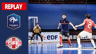 Futsal  France  Géorgie 44 le replay [upl. by Keene]