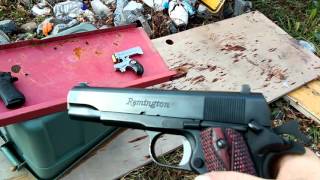 9mm vs 45 ACP vs 45 colt [upl. by Ocsisnarf]