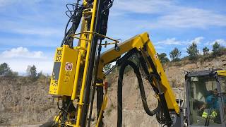 Atlas Copco surface drill rig ROC D711 in working condition [upl. by Rolph]