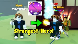 HOW TO LEVEL UP FAST IN ANIME FIGHTING SIMULATOR ROBLOX [upl. by Eiramlatsyrk668]