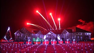 2023 Christmas Light and Firework Show  4K [upl. by Iphigeniah]