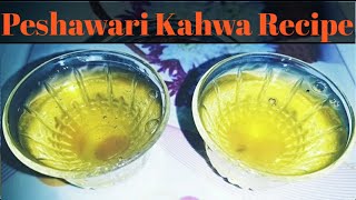 Peshawari Kahwa RecipeKahwaGreen tea by Pak Tour And Taste [upl. by Dragon209]