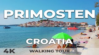 Primosten 🇭🇷 Croatia Walking Tour 4K 60FPS – Explore the Stunning Adriatic Town [upl. by Neelhtakyram]