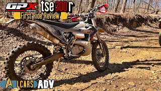 GPX tse300r First Ride Review [upl. by Hermie]