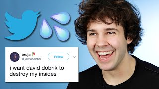 David Dobrik Reads Thirst Tweets [upl. by Aneerahs]