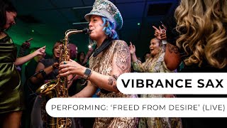 Vibrance Sax  Freed From Desire Live  Sensational Saxophonist  Entertainment Nation [upl. by Aspa]