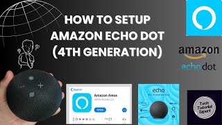 How to Setup Amazon Echo Dot 4th Generation  Amazon Echo Dot 4 Setup [upl. by Eninnej]