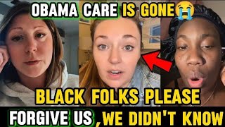 WHITE FOLKS Crying To BLACK FOLKS After Voting Against Obama Care amp It BACKFIRES africanamerican [upl. by Ardnaek406]