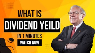 Dividend Yield Explained A Guide to Earning Passive Income from Stocks investonomy investment [upl. by Lenahs]