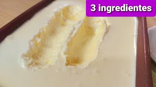 só 3 ingredientes SORVETE CREMOSÃOsem emulsificante sem liga e sem gelatina [upl. by Namurt877]