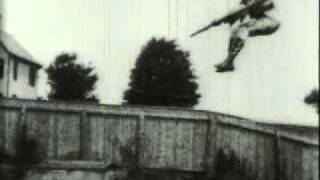 Caicedo with pole tight rope walking edison film 1894 [upl. by Elton]