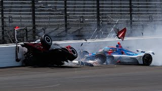 Indycar 2023 Crash Compilation [upl. by Ehav86]