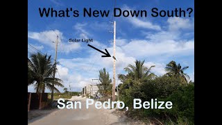 San Pedro Belize Bike Ride South 121722 [upl. by Nylesoj]