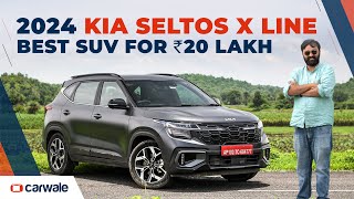 2024 Kia Seltos X Line Review  We Reveal 5 Positives amp 2 Negatives  Matte Black Color [upl. by Teeniv]