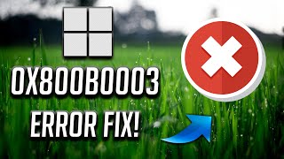 How To Fix Error Code 0x800B0003 During Windows Update in Windows 1110 Tutorial [upl. by Raseda]