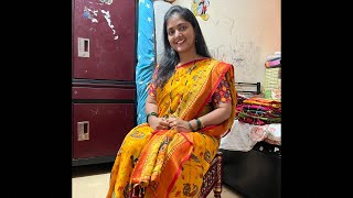 LIVE SAREE SHOPPING🔴Ruperi Sarees Live I whats app no 7219603393 I Solapur [upl. by Garcon]