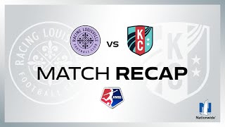 FULL HIGHLIGHTS  Racing Louisville FC vs Kansas City Current [upl. by Farah]