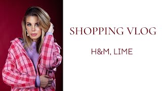 ШОППИНГ ВЛОГ  HampM  LIME  SHOPPING VLOG  ОСЕННИЕ КОМПЛНЕТЫ [upl. by Alul]