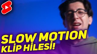 VİDEO KLİPLERDE YAPTIĞIM SLOW MOTION HİLESİ [upl. by Coheman973]