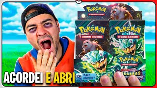 Acordei e FUI ABRIR CARTAS POKÉMON TCG [upl. by Obbard520]