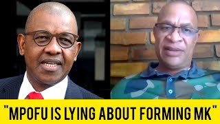 MK Party founder Jabulani Khumalo Says Mpofu is LYING about being part of MK formation [upl. by Ocana]