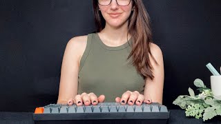 ASMR Checking You Into a Hotel l Soft Spoken Keyboard Typing Personal Attention [upl. by Arihk]